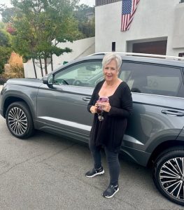 Andrea's mom in Newport Beach